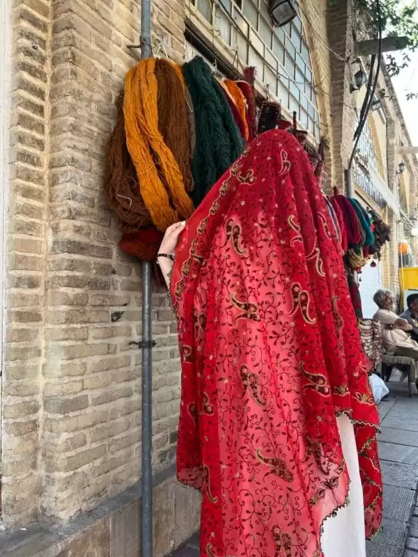 شال هندی یاقوت