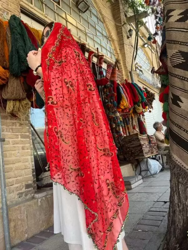 شال هندی یاقوت