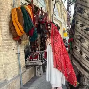 شال هندی یاقوت