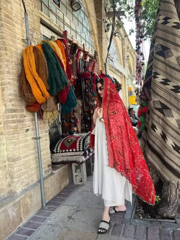 شال هندی یاقوت