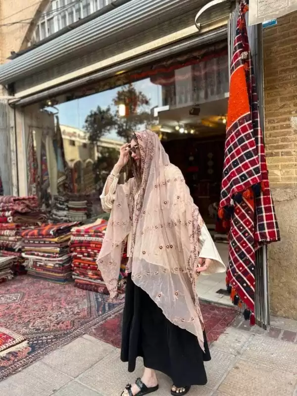 شال هندی نسیم - Image 3