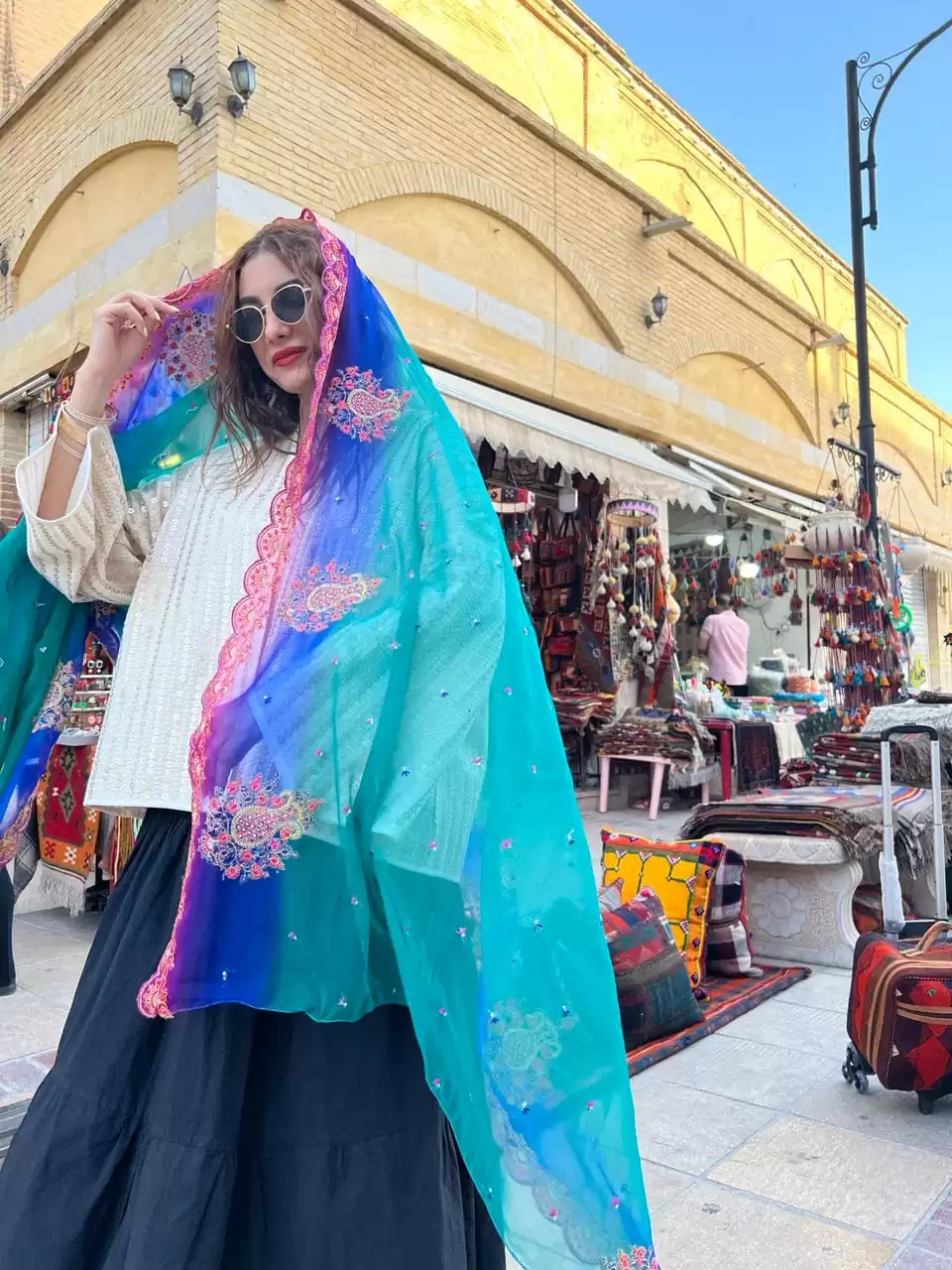 شال هندی طیفی - Image 4